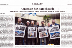 	Fotoausstellung "Rastatt im Wandel der Zeit"