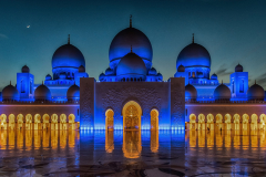 Sheikh Zayed Moschee in Abu - Dhabi