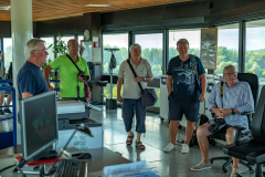 Fotoclub besucht die Staustufe in Iffezheim .