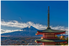 Blick auf den Fuji