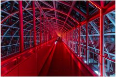 Besuchersteg im 11. Stock im Bahnhof von Kyoto