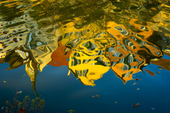 Tübingen Spiegelung am Nekar